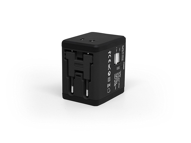 2USB travel adapter