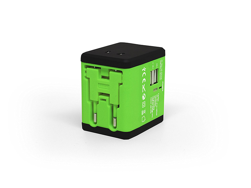 2USB travel adapter