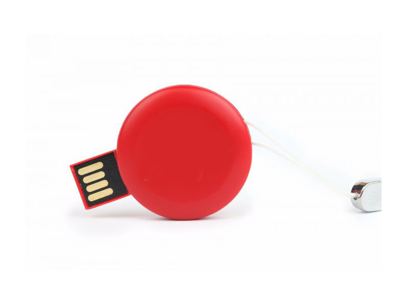 circle plastic twist usb