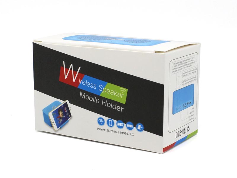 Wireless Portable Speakers With Phone Holder