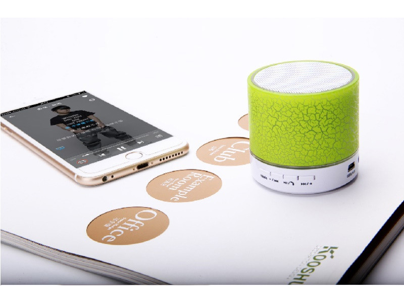 Portable Bluetooth Speaker With LED Light