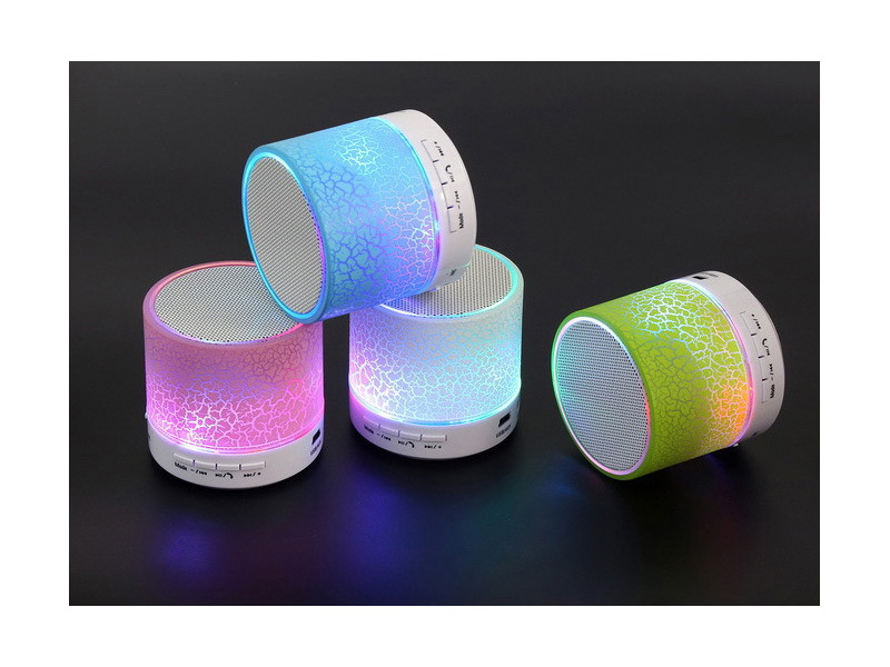 Portable Bluetooth Speaker With LED Light