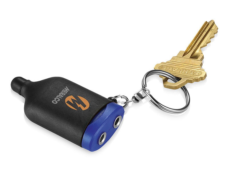 2-IN-1 MUSIC SPLITTER KEYCHAIN WITH STYLUS