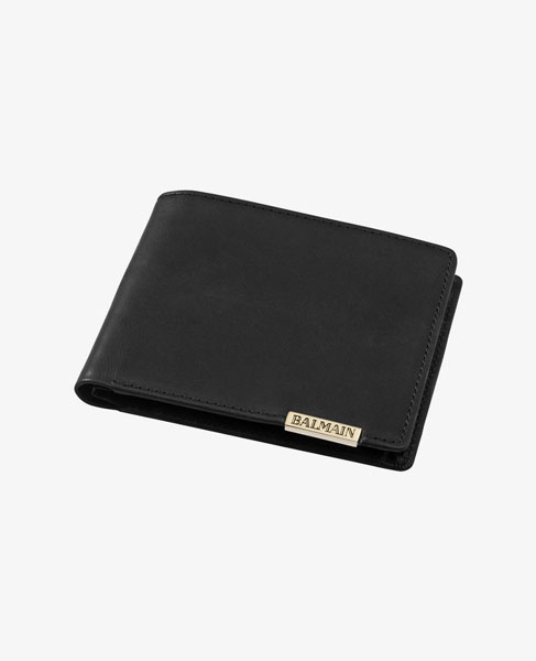 BALMAIN WALLET WITH COIN COMPARTMENT